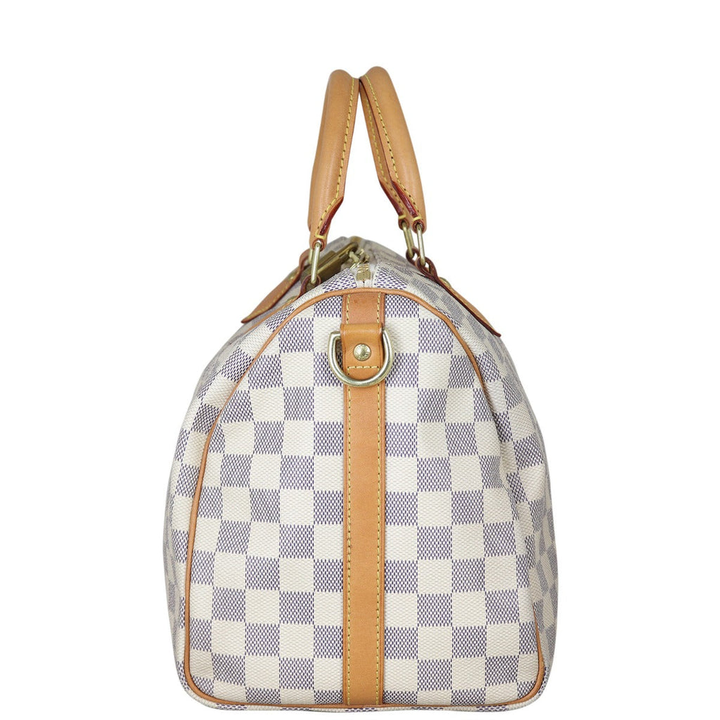 Louis Vuitton Speedy 30 Bandouliere Damier Azur