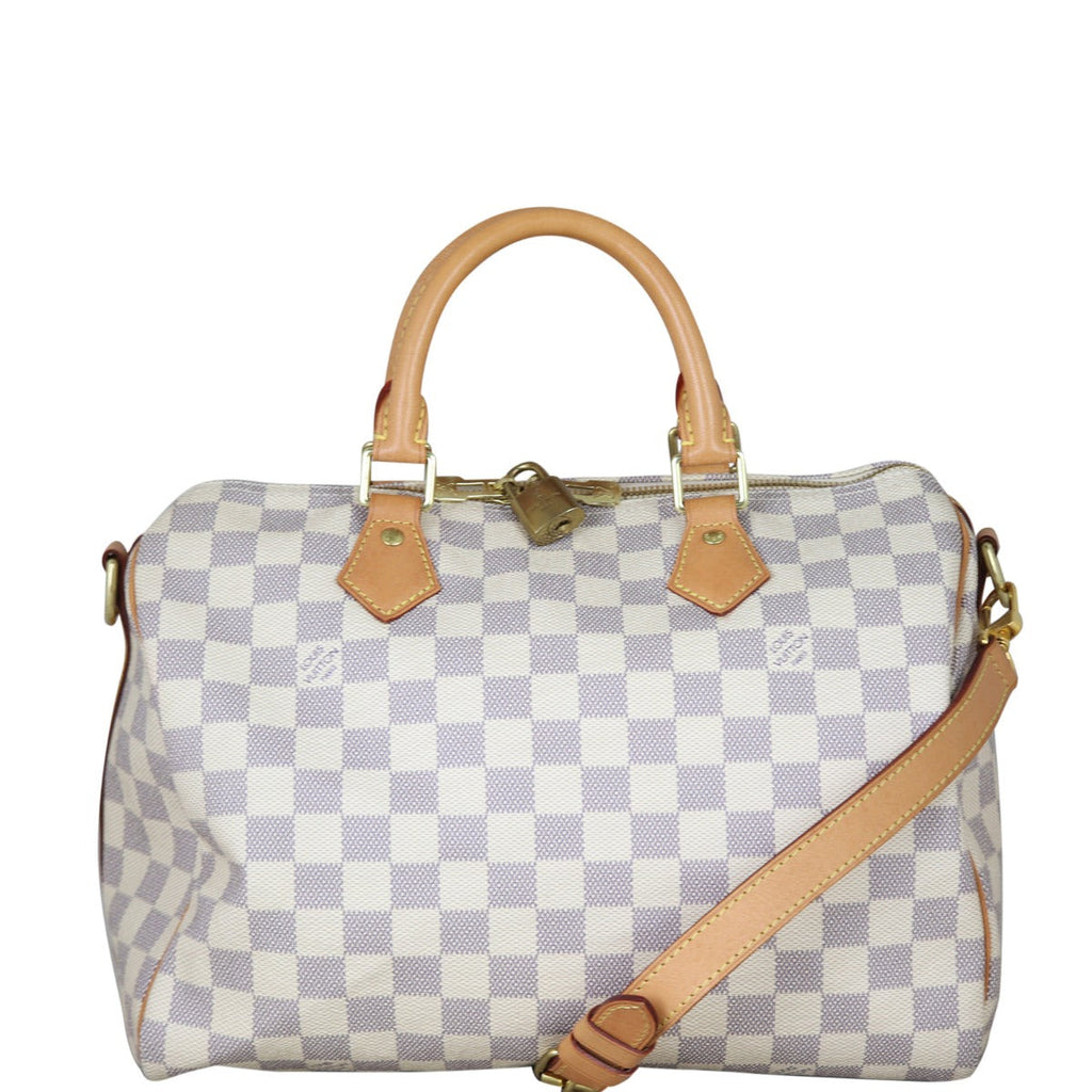 Louis Vuitton Speedy 30 Bandouliere Damier Azur