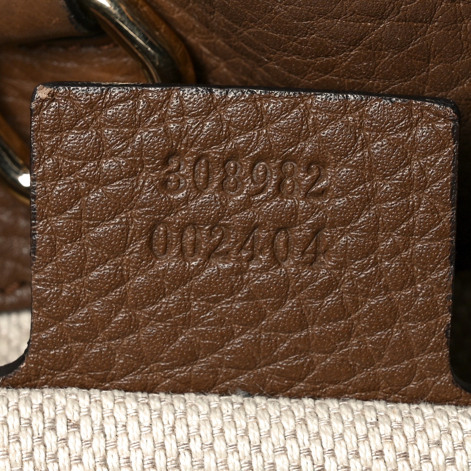 Pebbled Calfskin Medium Soho Chain Shoulder Bag Maple Brown