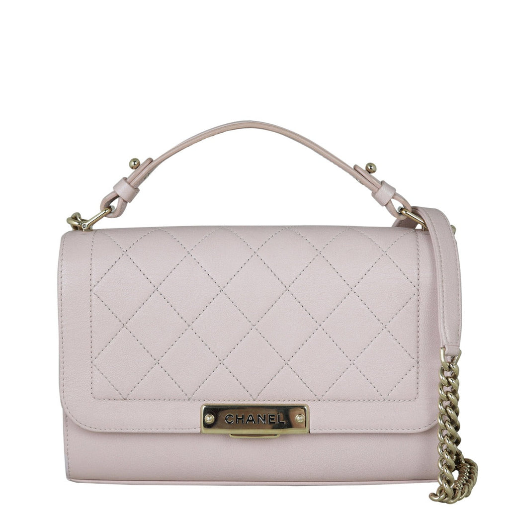 Chanel Label Click Flap Bag