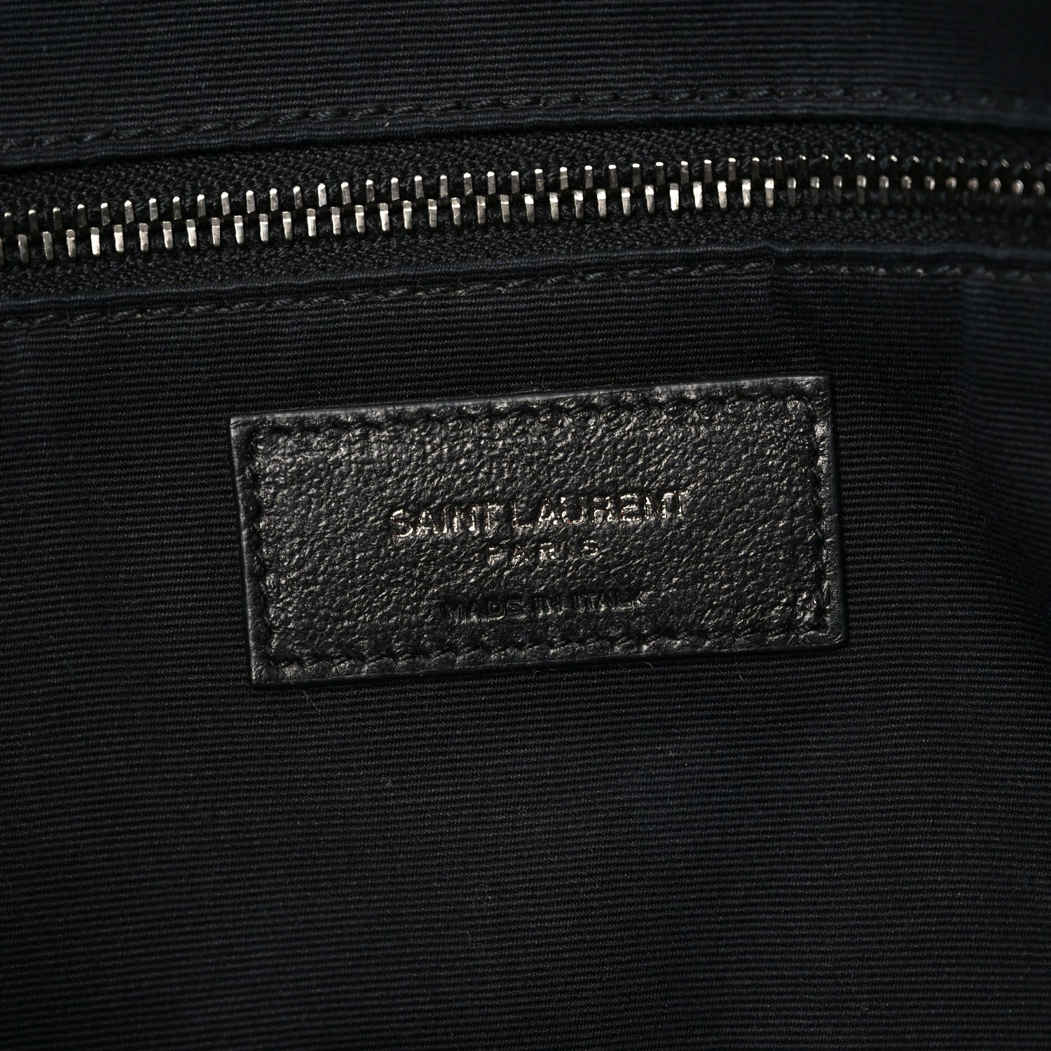 Crinkled Calfskin Matelasse Monogram Medium Niki Shopper Tote Black