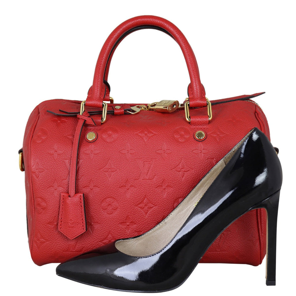 Louis Vuitton Speedy 25 Bandouliere Monogram Empreinte