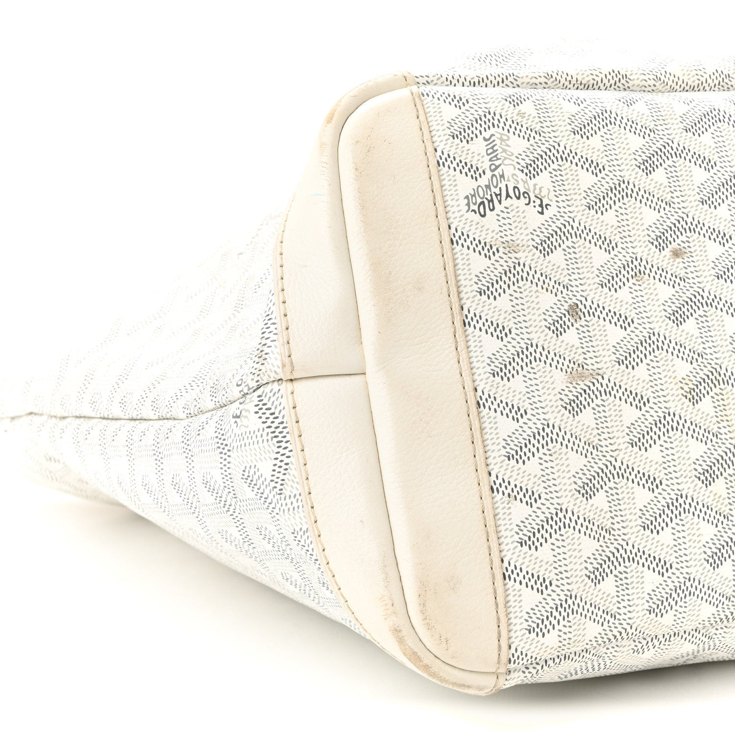 Goyardine Artois MM White