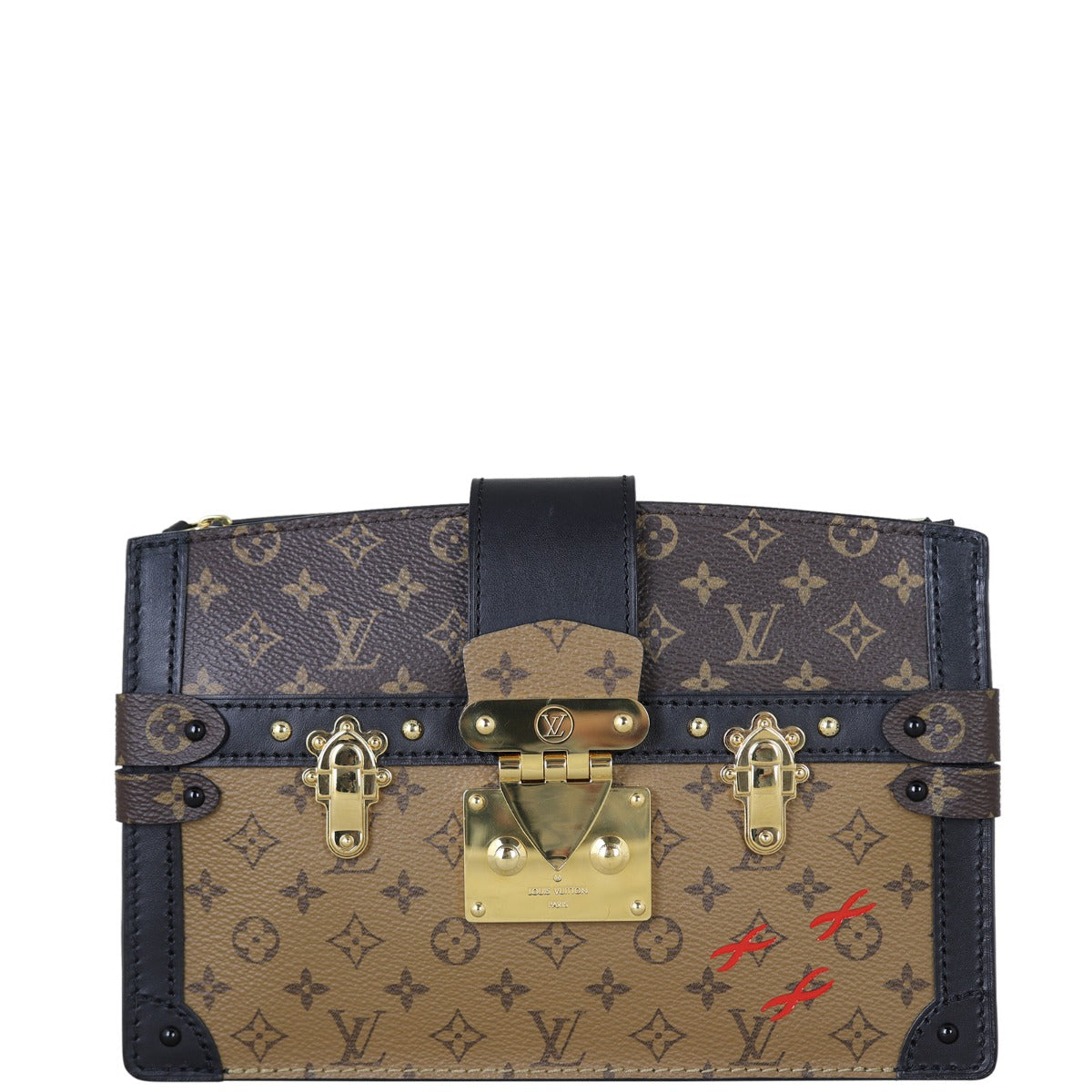 Louis Vuitton Trunk Clutch Monogram Reverse