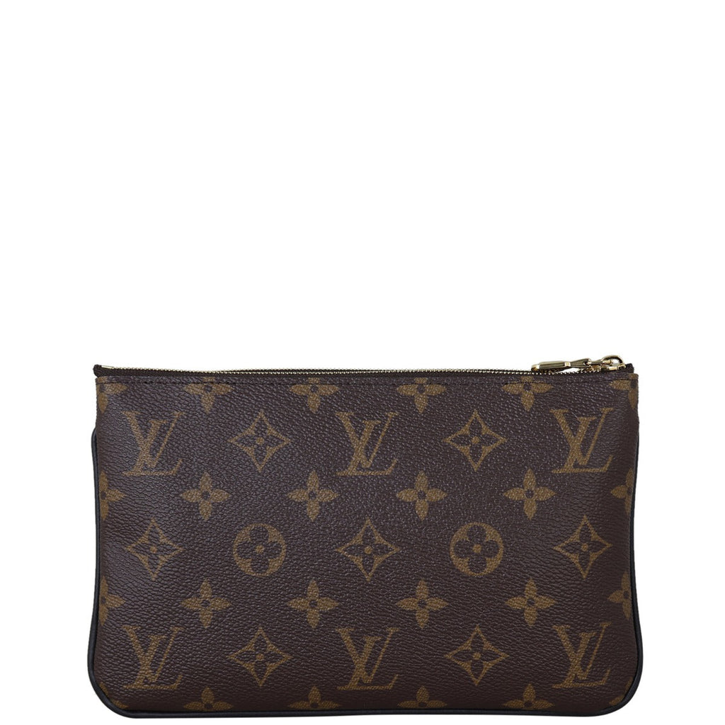 Louis Vuitton Pochette Double Zip Monogram Giant Reverse