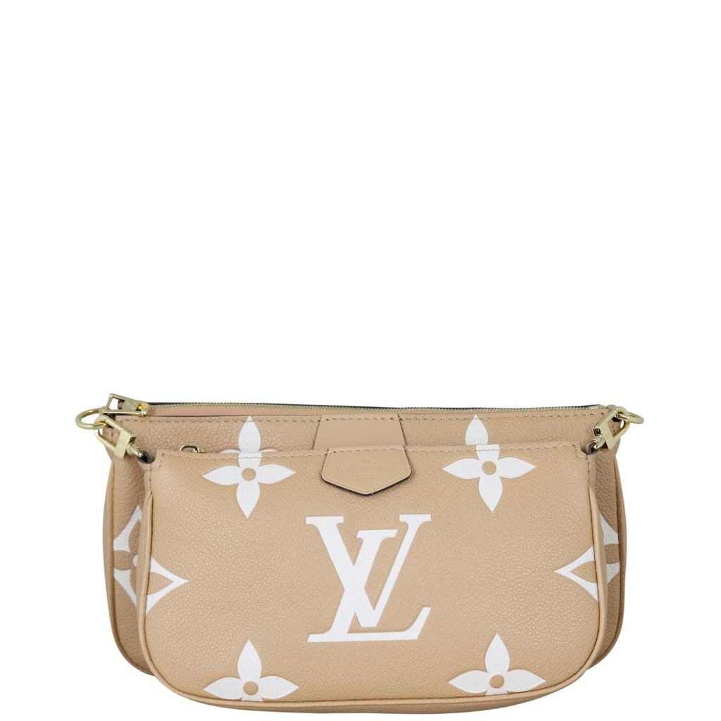 Louis Vuitton Multi Pochette Accessoires Monogram Empreinte Giant Bicolour