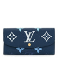 Empreinte Monogram Giant Emilie Wallet Gradient Blue