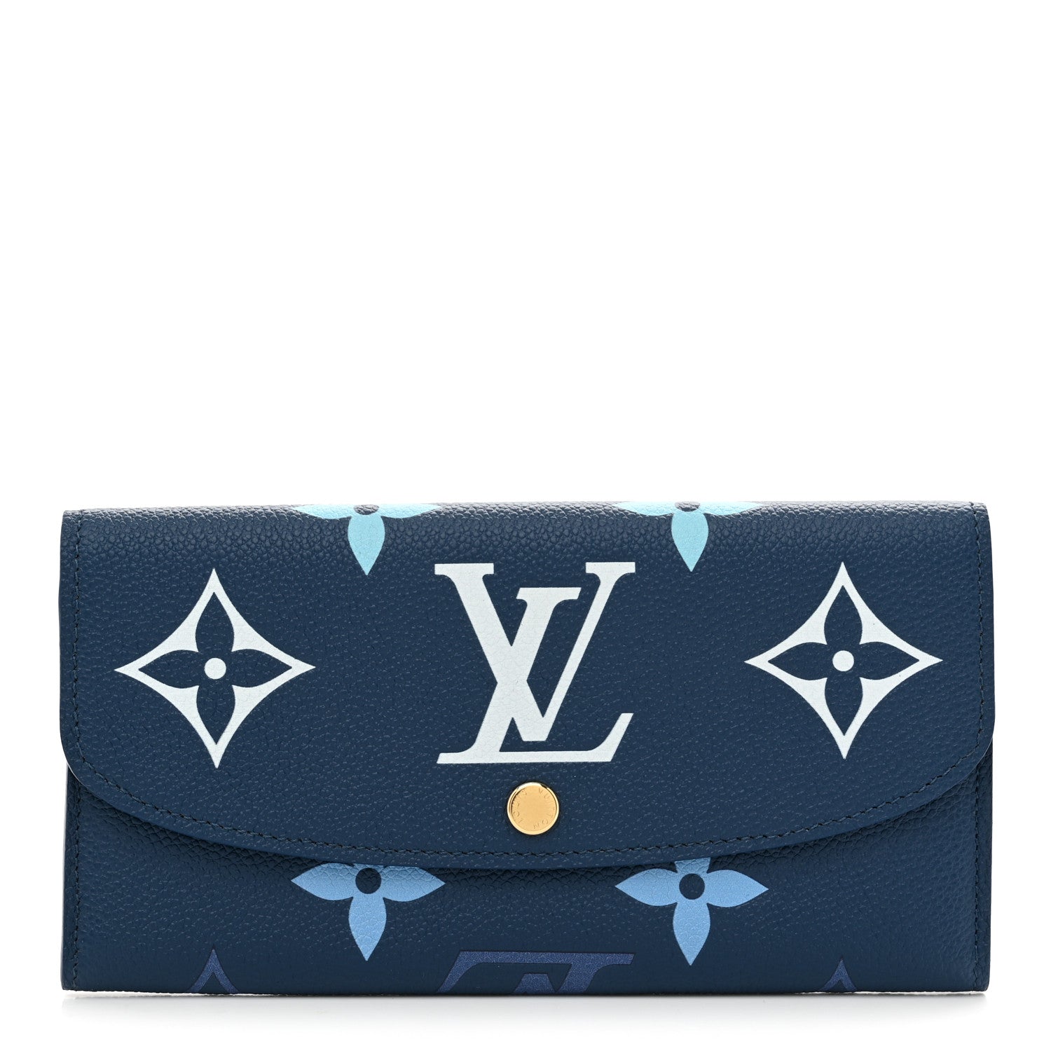 Empreinte Monogram Giant Emilie Wallet Gradient Blue