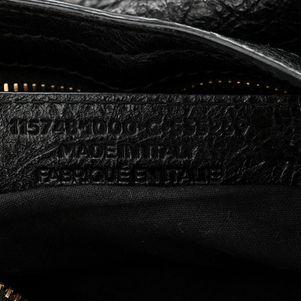 Agneau Classic Gold Hardware City Black