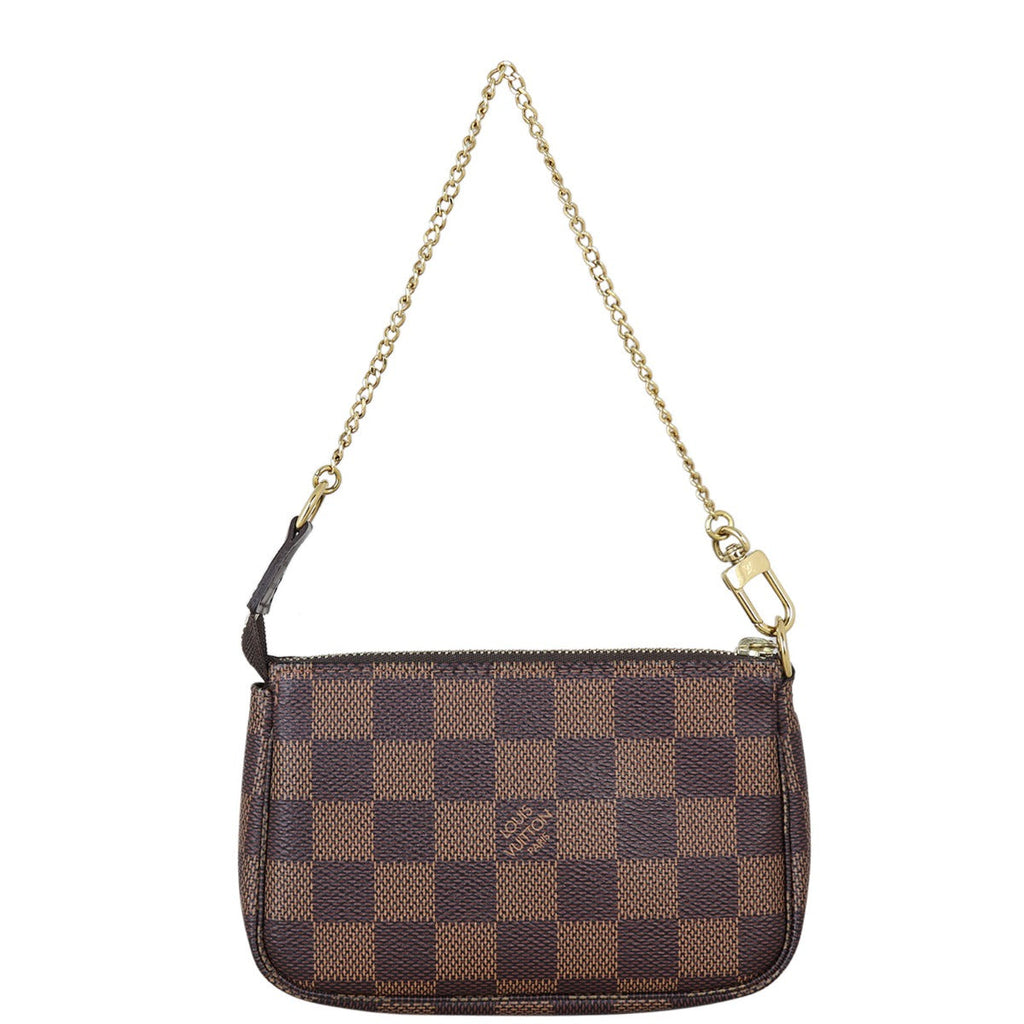 Louis Vuitton Mini Pochette Accessoires Damier Ebene