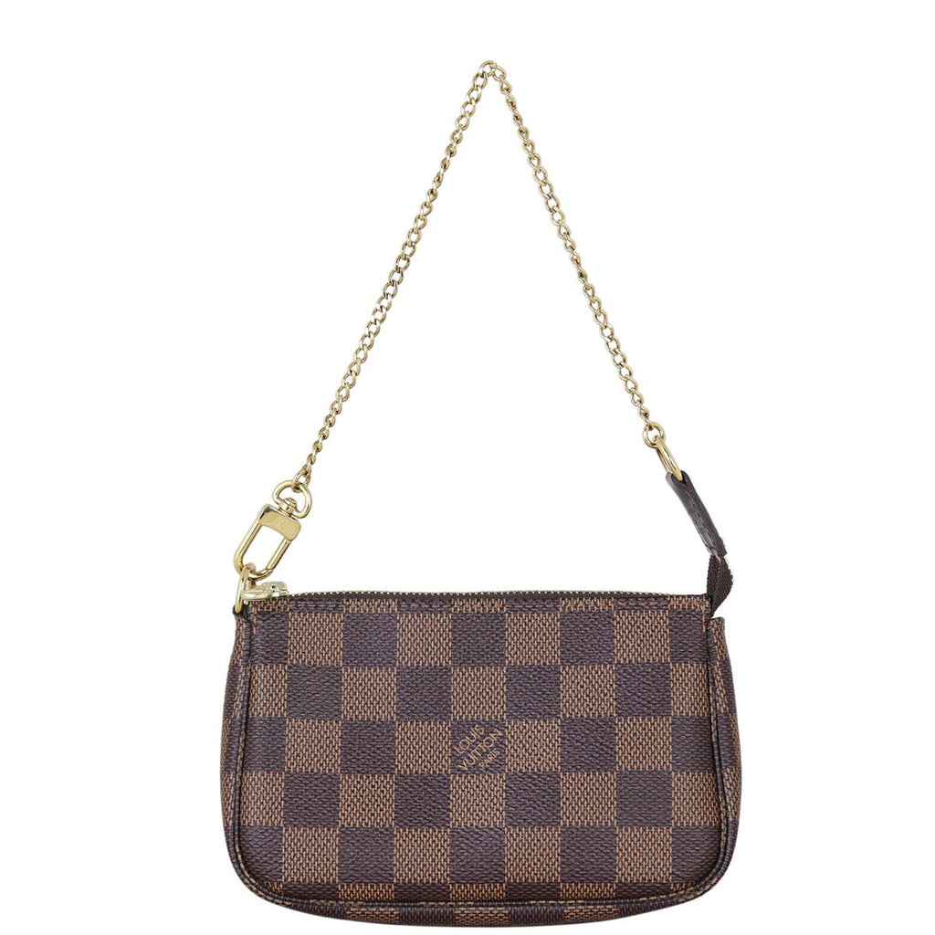 Louis Vuitton Mini Pochette Accessoires Damier Ebene