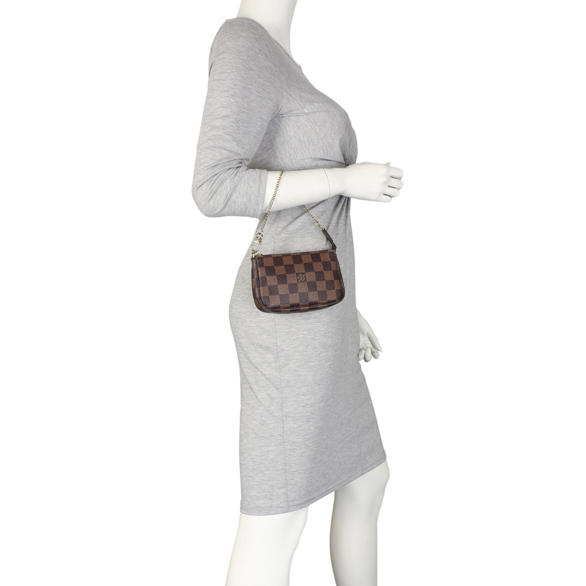 Louis Vuitton Mini Pochette Accessoires Damier Ebene