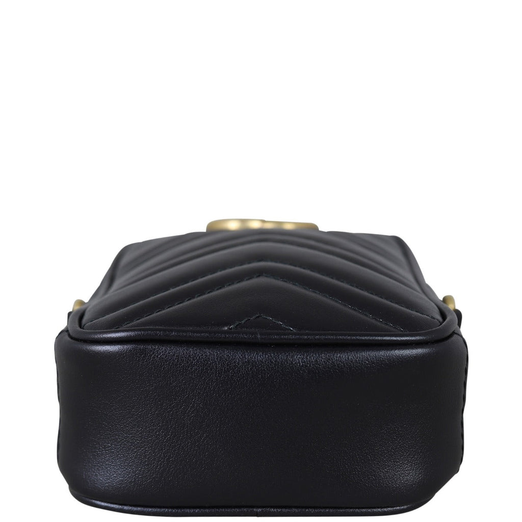 Gucci GG Marmont Mini Zip-Top Camera Bag