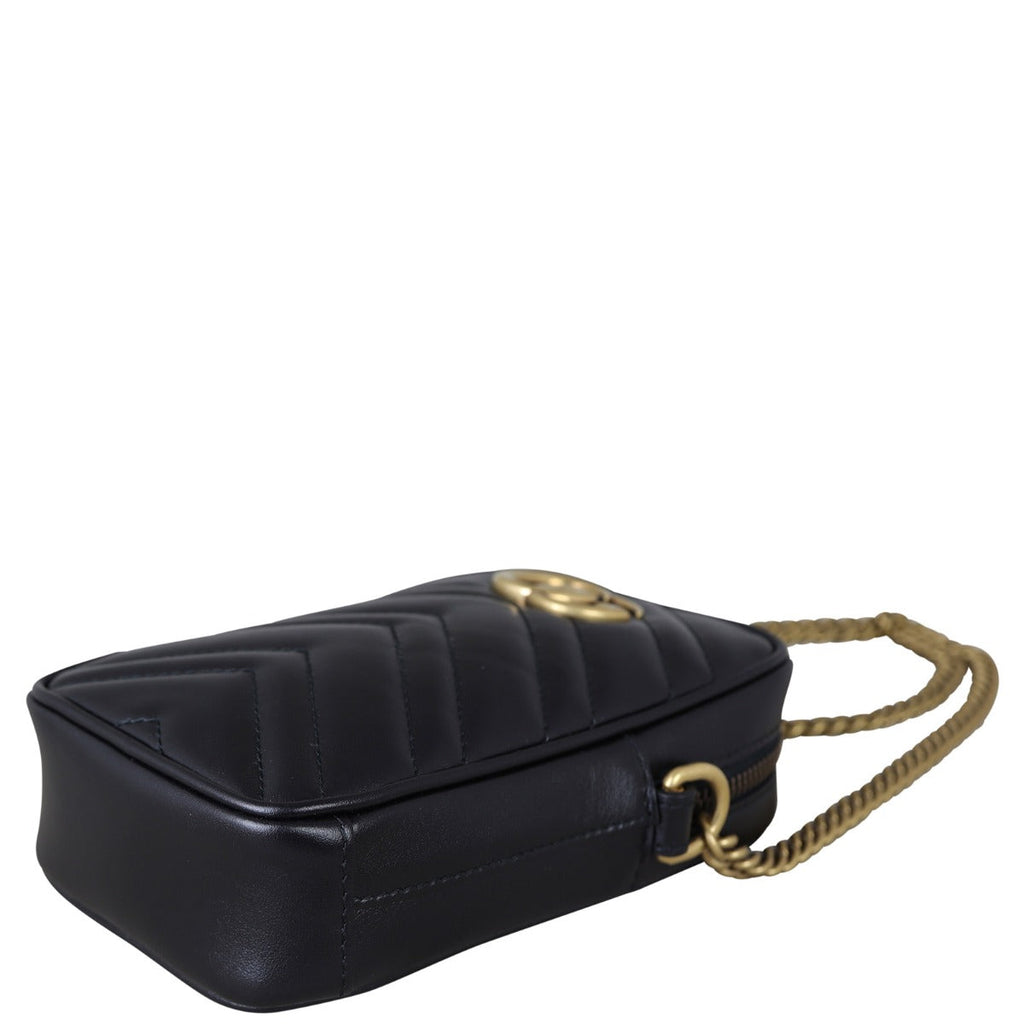 Gucci GG Marmont Mini Zip-Top Camera Bag