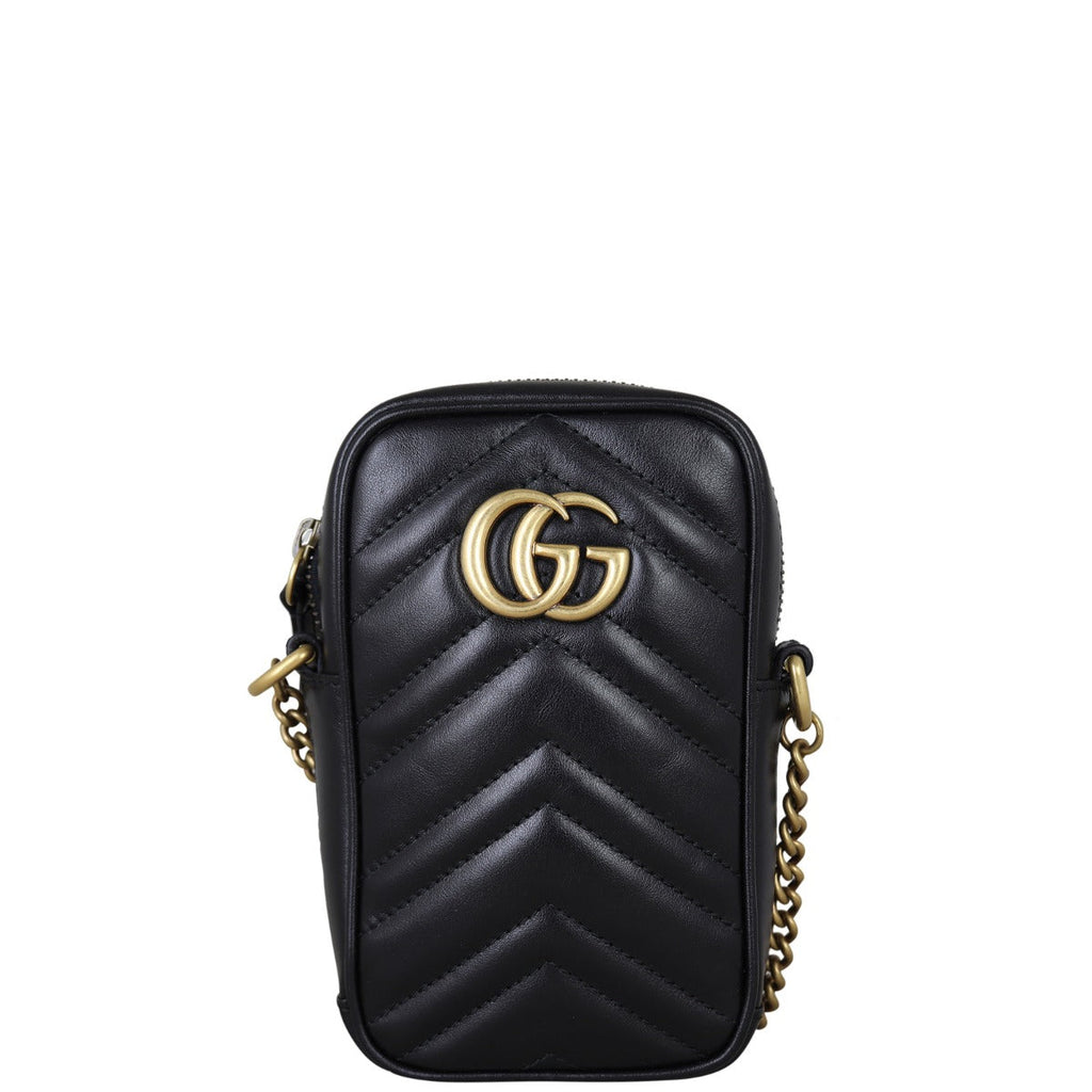 Gucci GG Marmont Mini Zip-Top Camera Bag