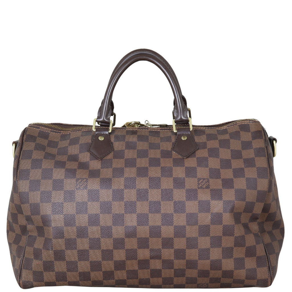 Louis Vuitton Speedy 35 Bandouliere Damier Ebene