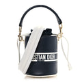 Calfskin Micro Dior Vibe Bucket Blue