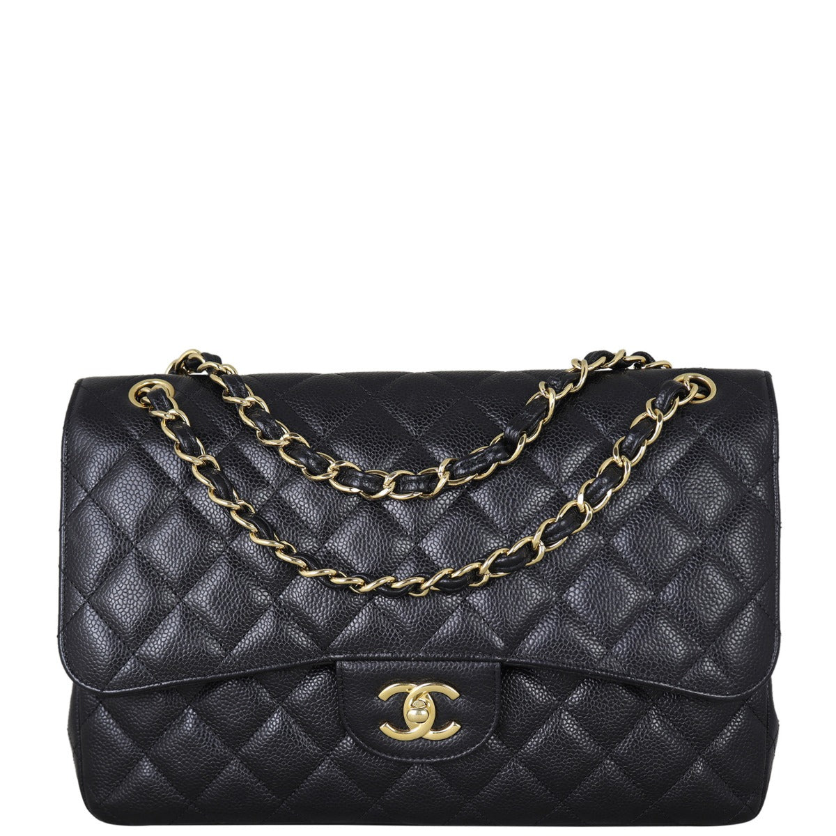 Chanel Classic Double Flap Jumbo | Lambskin GTH
