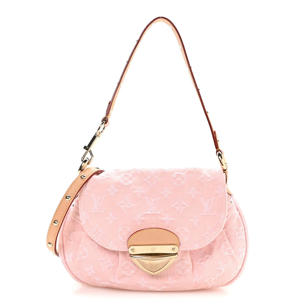 Monogram Denim Sunset Washed Pink