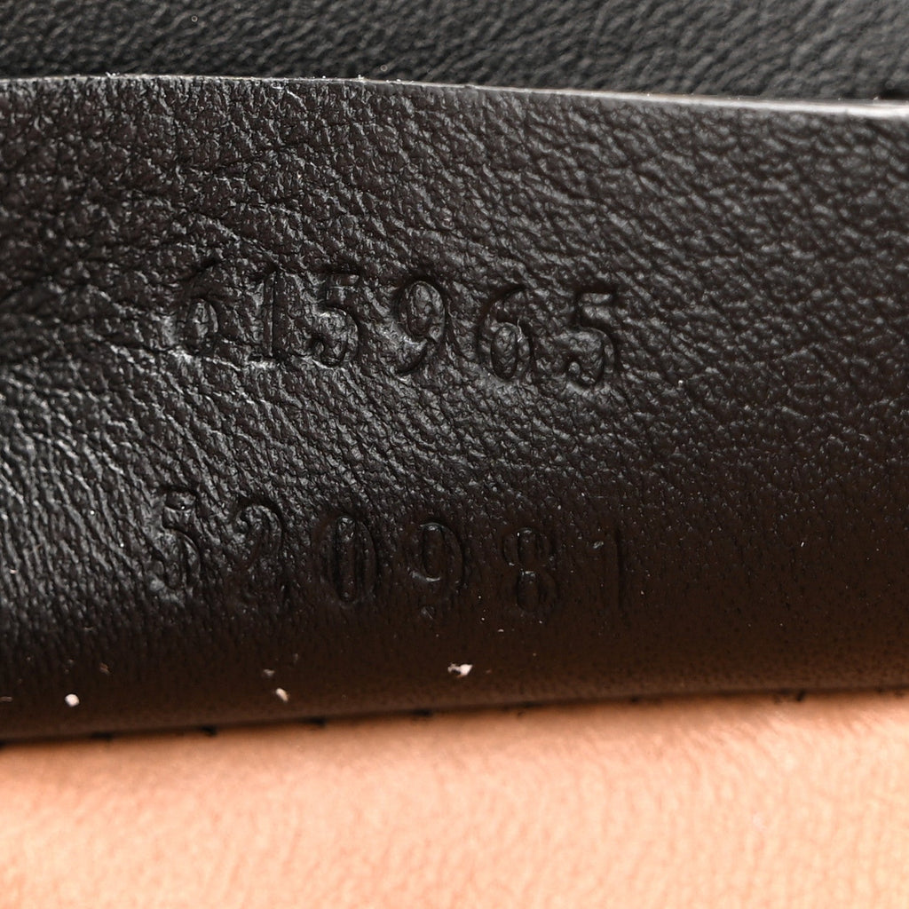 Snakeskin Mini Sylvie 1969 Messenger Bag Black
