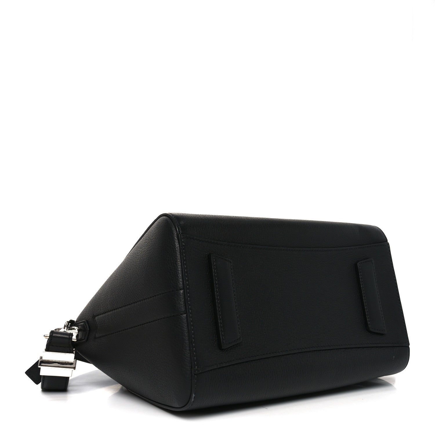 Sugar Goatskin Small Antigona Black