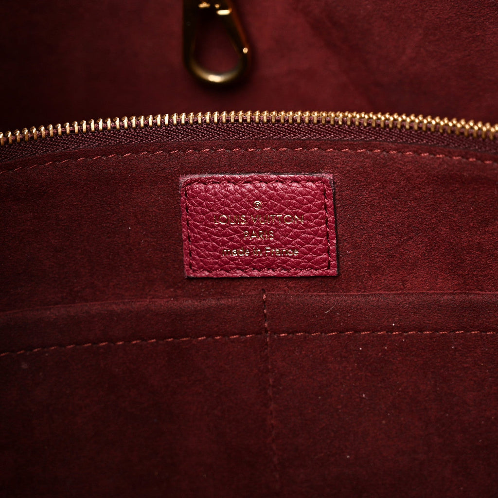 Calfskin Monogram Kimono Tote Grape
