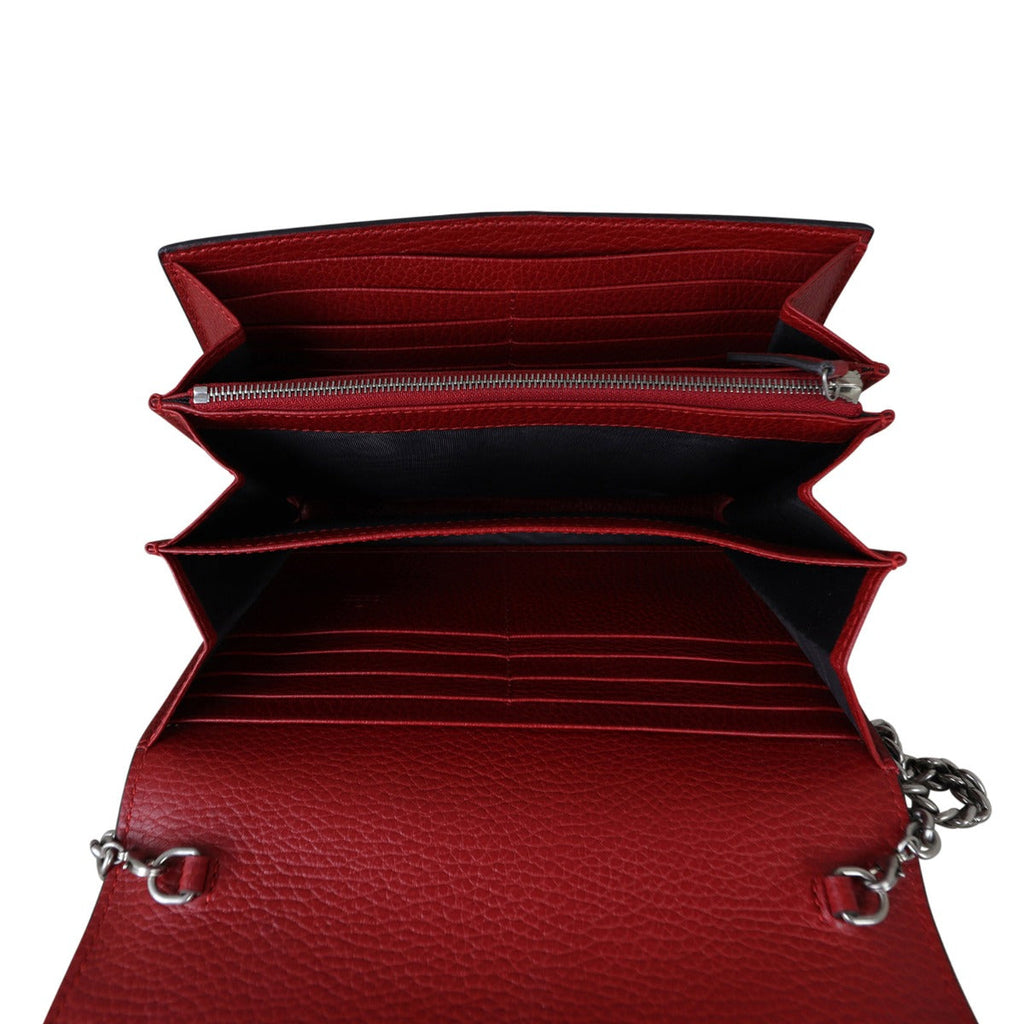 Gucci Dionysus Mini Leather Chain Wallet
