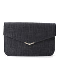 Denim 2Jours Clutch Blue Black