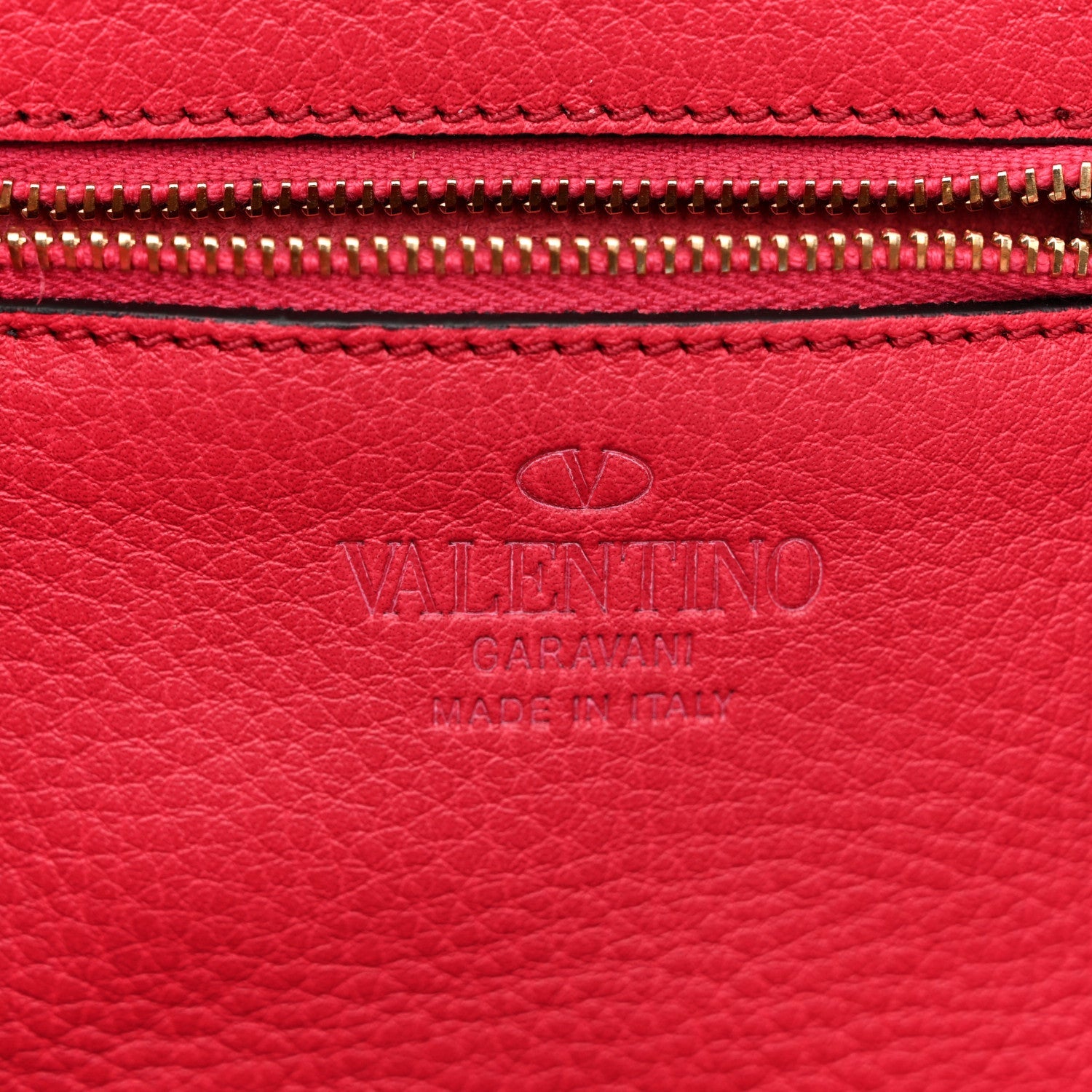 Pebbled Calfskin Mini Rockstud Tote  Cyclamin