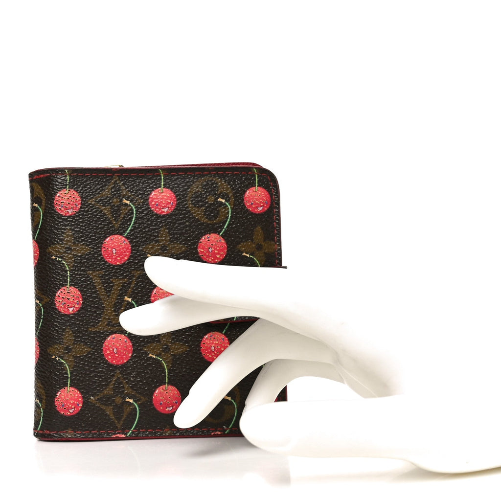 Monogram Cerises Compact Zippe Wallet