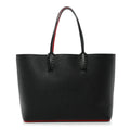 Calfskin Spikes East West Cabata Tote Black