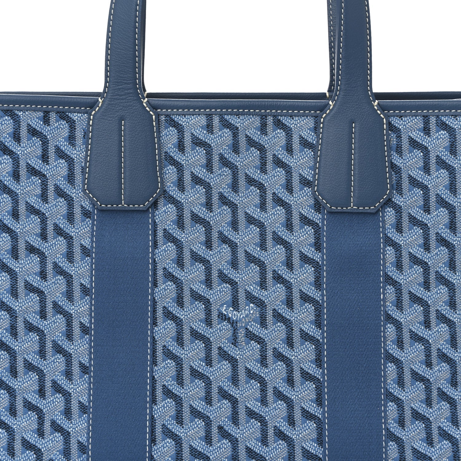 Goyardine Villette PM Tote Ocean Blue