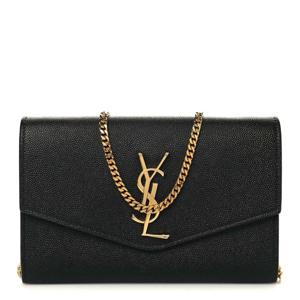 Grain de Poudre Uptown Chain Wallet Black