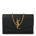 Grain de Poudre Uptown Chain Wallet Black