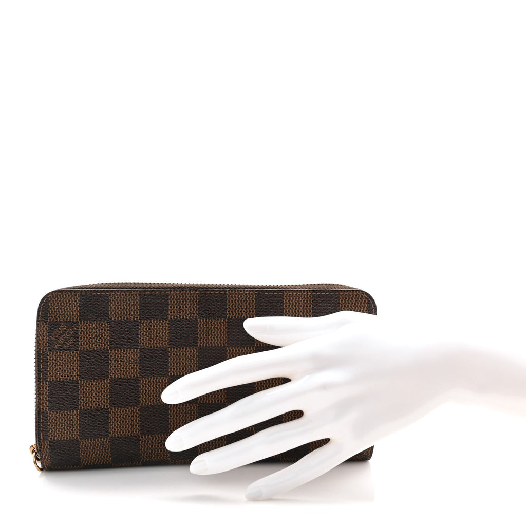 Damier Ebene Zippy Wallet