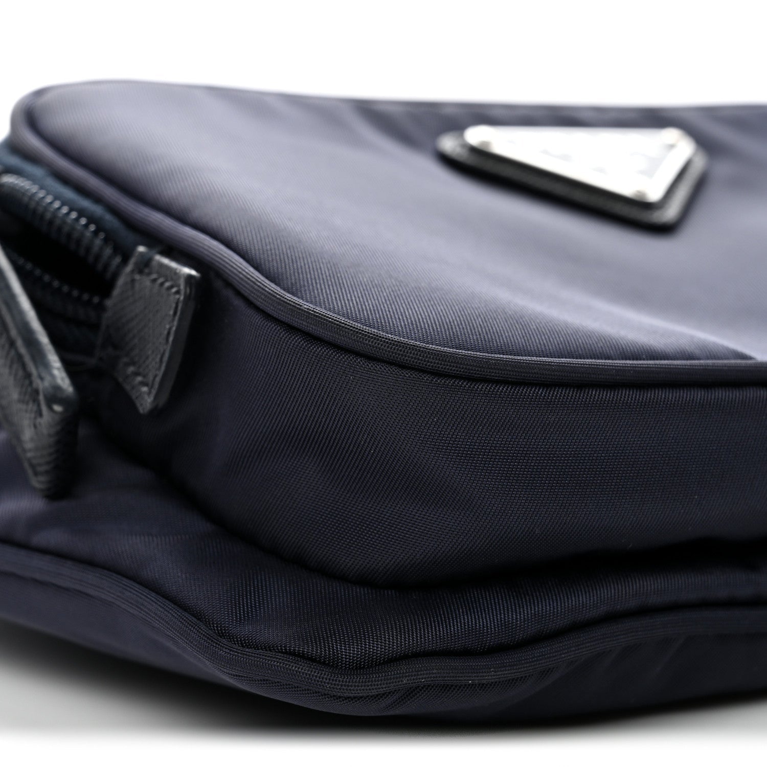 Re-Nylon Saffiano Belt Bag Navy
