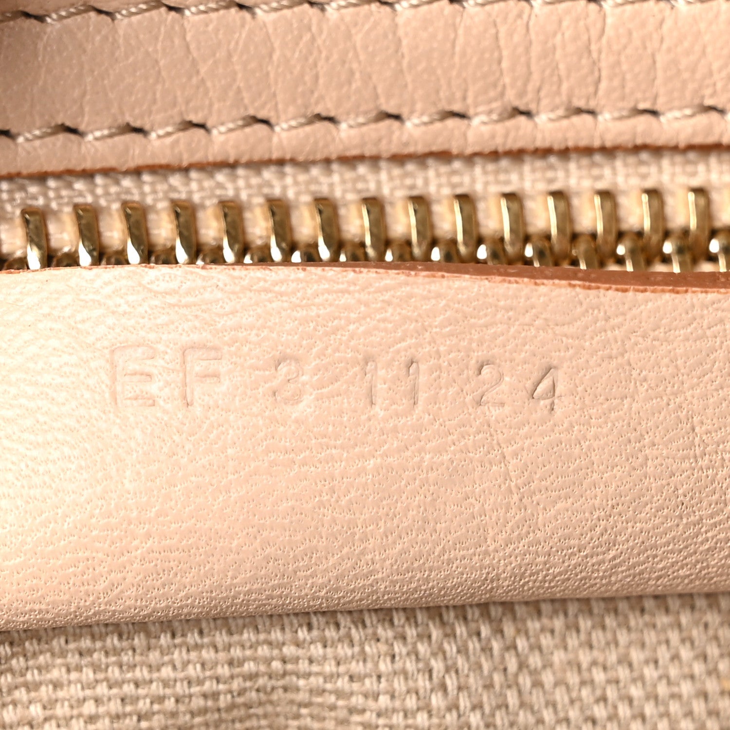 Bubble Calfskin Studded Pandora Light Beige