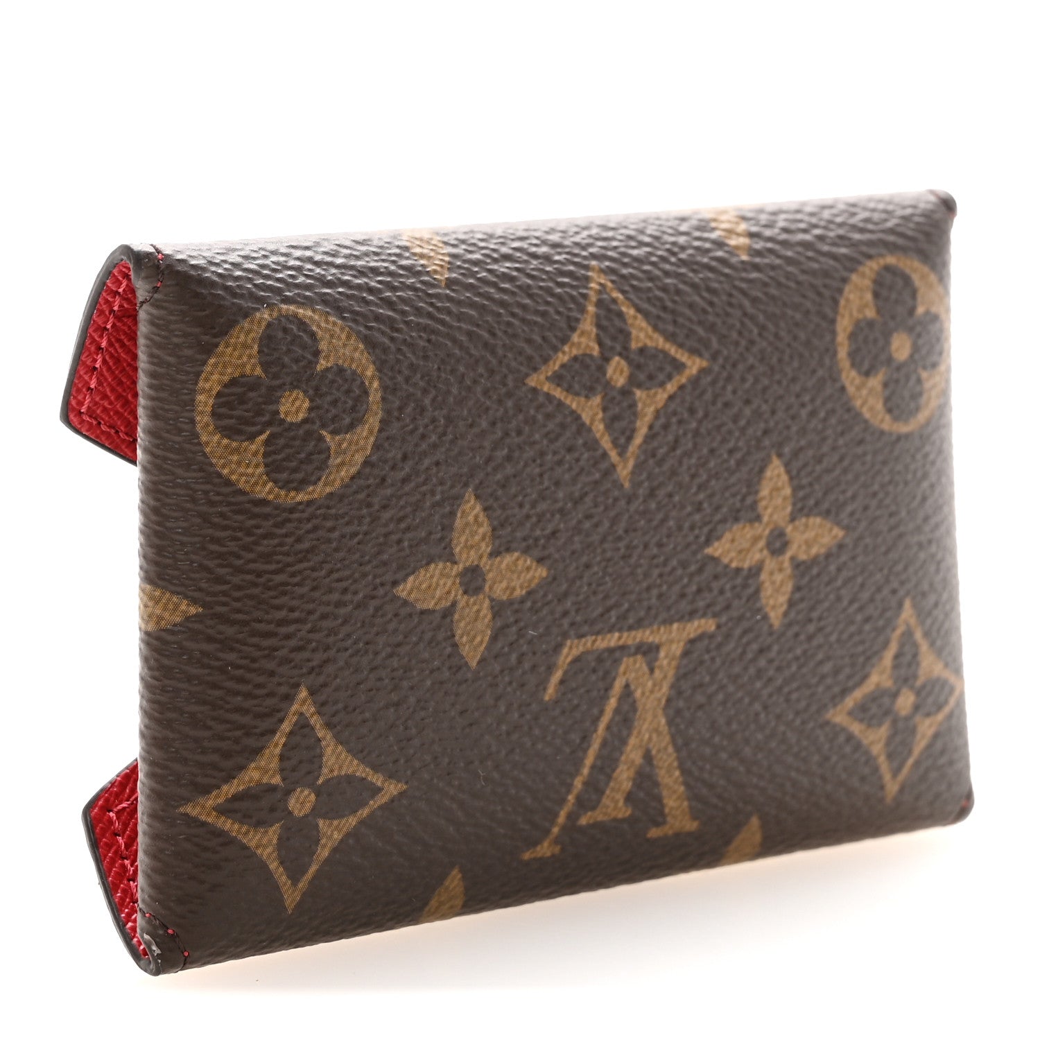 Monogram LV Colormania Kirigami  Holder Sari Red