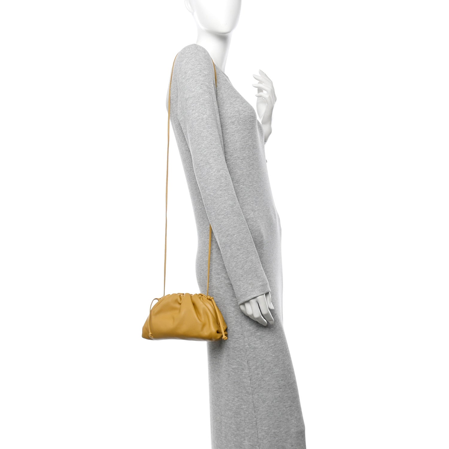 Butter Calfskin The Mini Pouch Butterscotch