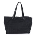 Nylon Medium Travel Tote Black
