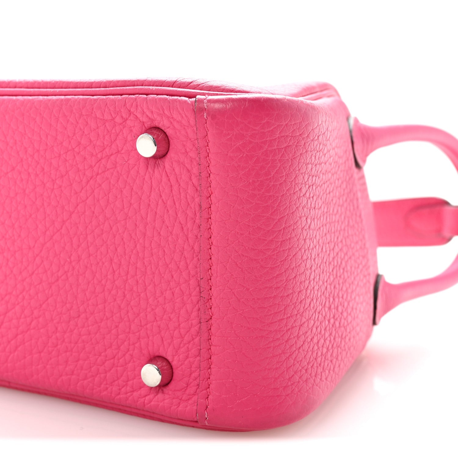 Taurillon Clemence Mini Lindy 20 Rose Extreme