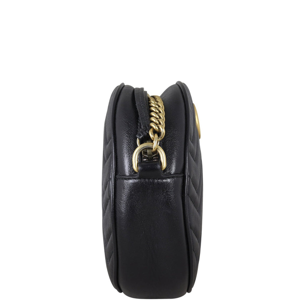 Gucci GG Marmont Round Chain Shoulder Bag