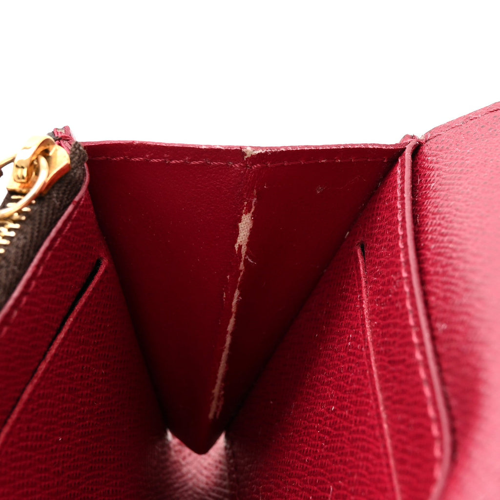 Monogram Rosalie Coin Purse Fuchsia