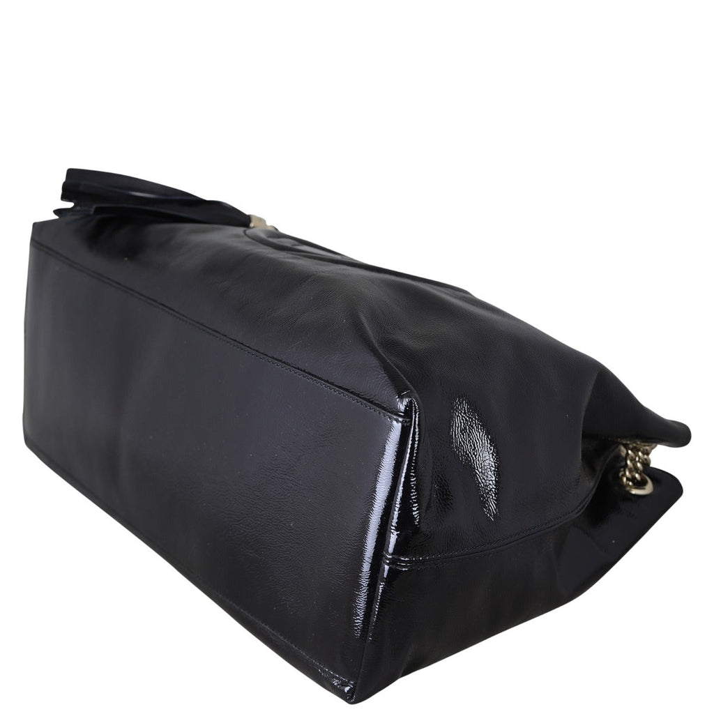 Gucci Soho Chain Shoulder Bag Large Patent