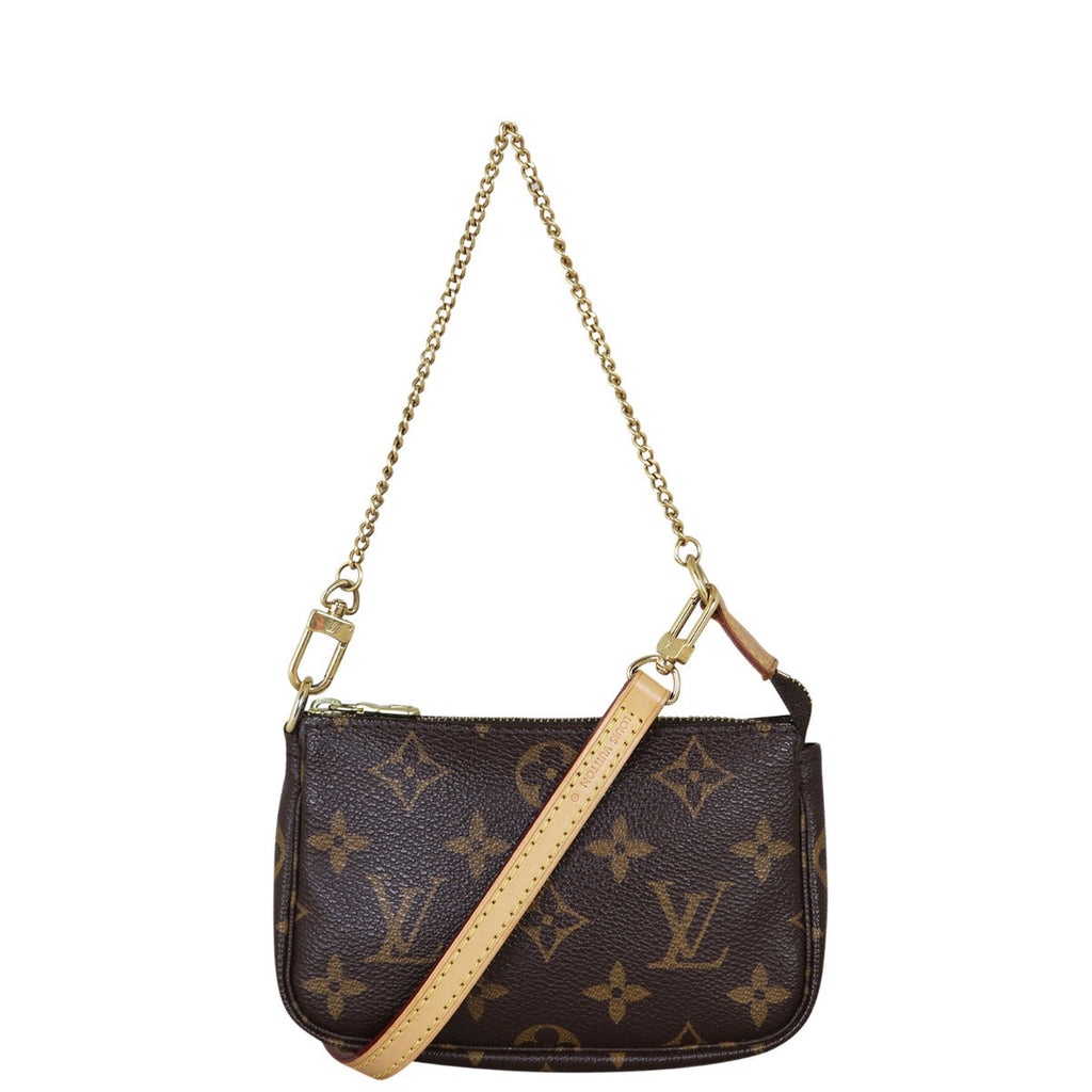 Louis Vuitton Mini Pochette Accessoires Monogram with Strap