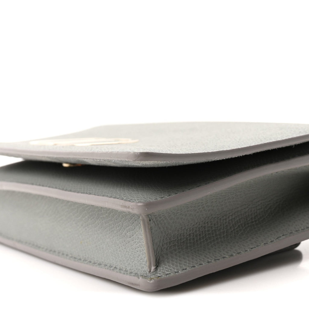 Calfskin 30 Montaigne 2 in 1 Pouch Grey