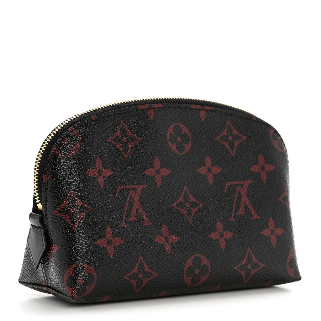 Monogram Tomette Cosmetic Pouch PM Black
