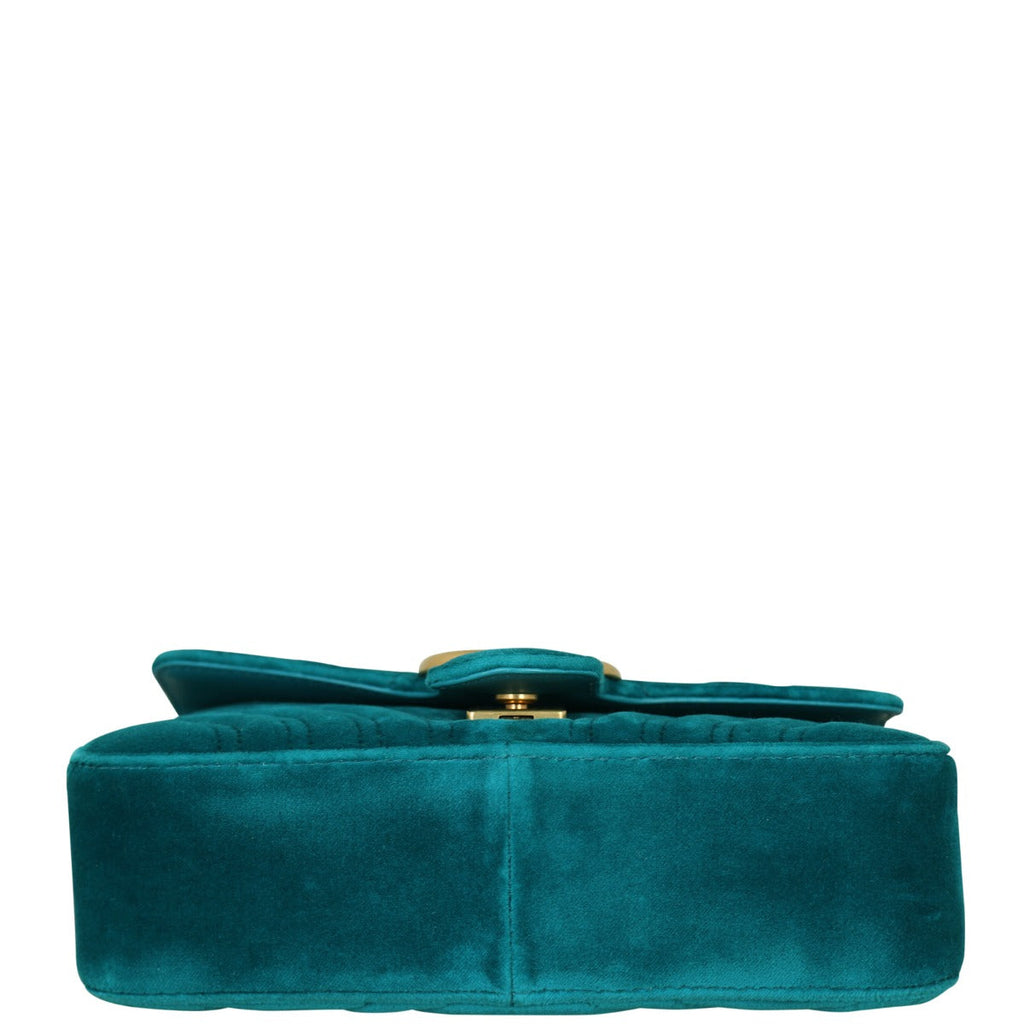 Gucci GG Marmont Mini Velvet Shoulder Bag