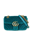 Gucci GG Marmont Mini Velvet Shoulder Bag