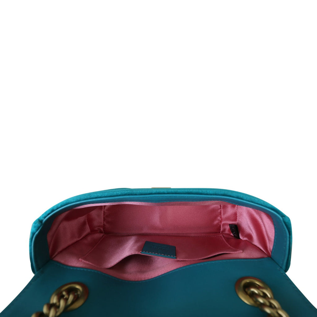 Gucci GG Marmont Mini Velvet Shoulder Bag